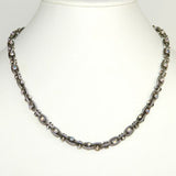 Mariana Handmade Swarovski Crystal Studded Link Necklace 3427 001AB Clear AB - ILoveThatGift
