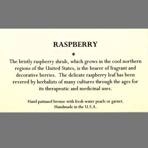 Raspberry Garnet Post Earrings by Michael Michaud 4089 - ILoveThatGift