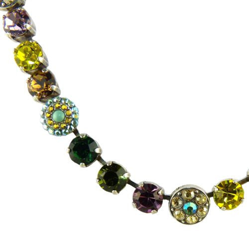 Mariana Handmade Swarovski Necklace 3044/1 1002 Topaz Rose Olivine Emerald Crystal - ILoveThatGift