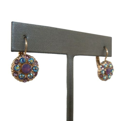 Mariana Handmade Swarovski Crystal Earrings Rose Gold 1401 1312 Rose Water Opal - ILoveThatGift