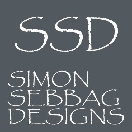 Simon Sebbag Stretch Blue Fire Agate Bracelet with Hammered Sterling Silver 925 B100LBFA - ILoveThatGift