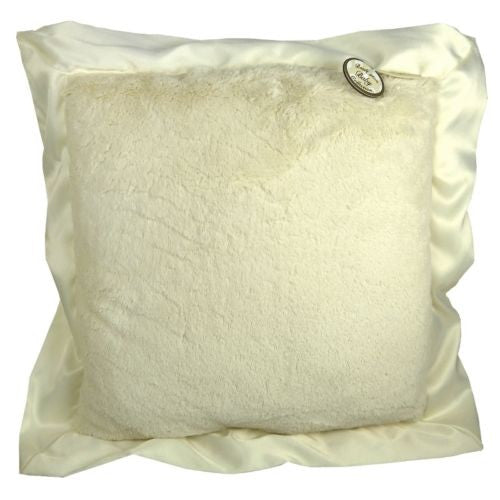 Bearington Baby Silky Soft Pillow Cream 16" Square - ILoveThatGift