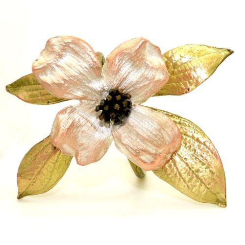 Michael Michaud Dogwood Flower Napkin Rings Set for 4 from Silver Seasons - ILoveThatGift