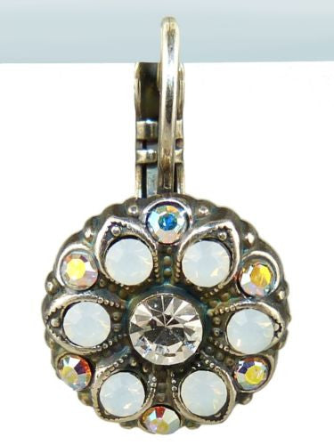 Mariana Handmade Swarovski Crystal Earrings 1401 001 Opal Clear Crystal AB - ILoveThatGift