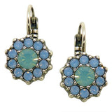 Mariana Handmade Swarovski Crystal Earrings 1157 7171 Daquiri Blue Sea Green - ILoveThatGift