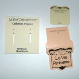 La Vie Parisienne Gold Hexagon Swarovski Earrings 4928G Catherine Popesco - ILoveThatGift