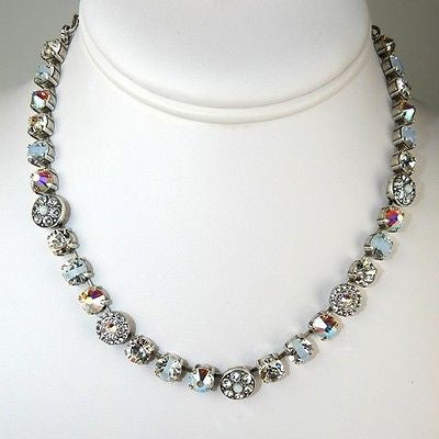 Mariana Handmade Swarovski Necklace Handmade 3044 001 Clear Crystal Opal - ILoveThatGift