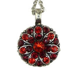 Mariana Guardian Angel Swarovski Crystal Pendant Necklace 227208 Siam Red - ILoveThatGift