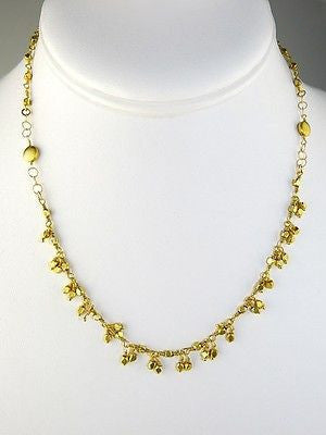 14K Gold Filled Cluster Necklace by Athena Designs - ILoveThatGift