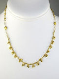 14K Gold Filled Cluster Necklace by Athena Designs