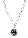 Wishnest Little Nest Necklace - Nest with 3 Gray Pearls by Alise Sheehan - ILoveThatGift