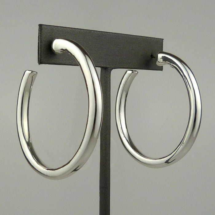 Simon Sebbag Sterling Silver 2 " Round Hoop Earring E2821 - ILoveThatGift