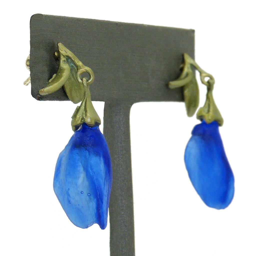 Blue Indigo Earrings  by Michael Michaud Nature Silver Seasons 3153 - ILoveThatGift