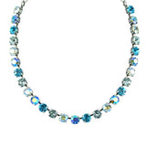 Mariana Handmade Silver Swarovski Crystal 3252 Necklace 141 Aqua AB Clear - ILoveThatGift