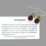 Raspberry Garnet Wire Drop Earrings by Michael Michaud 4088 - ILoveThatGift