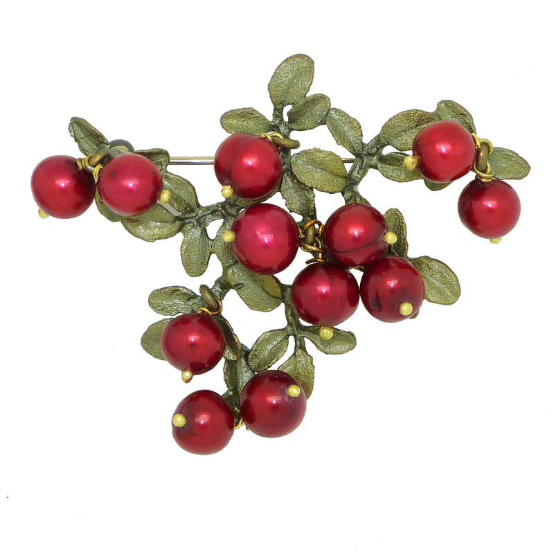 Cranberry Brooch Pin  by Michael Michaud Nature Silver Seasons  5669 - ILoveThatGift