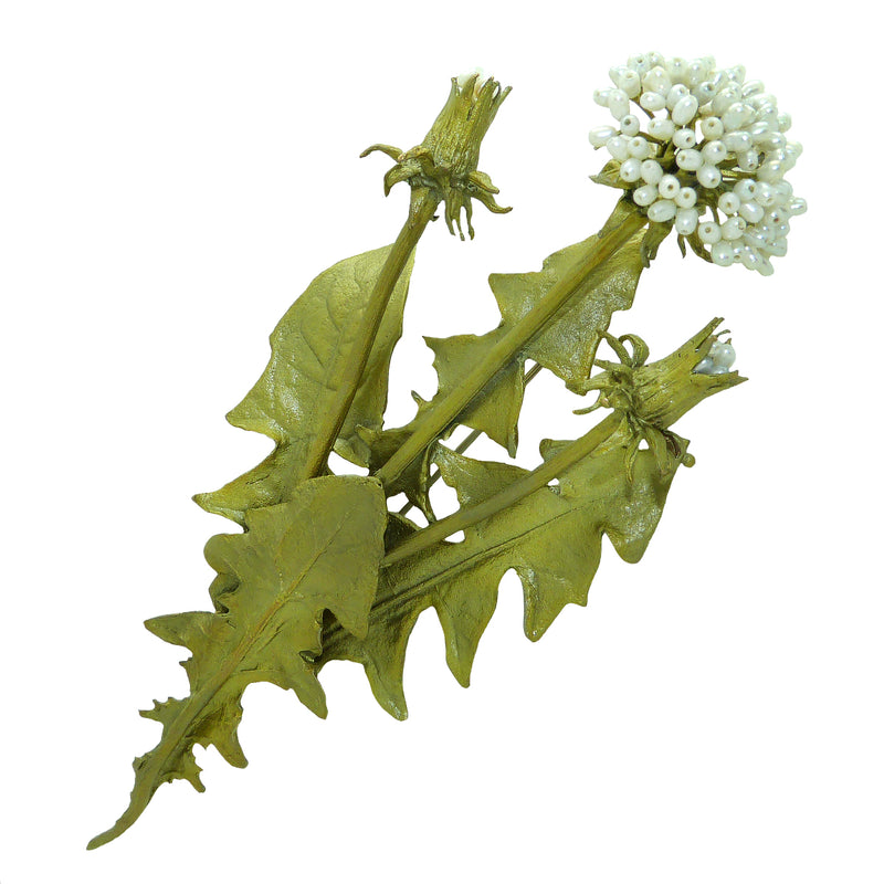 Dandelion Brooch Large Pin by Michael Michaud Nature Silver Seasons 5670 - ILoveThatGift