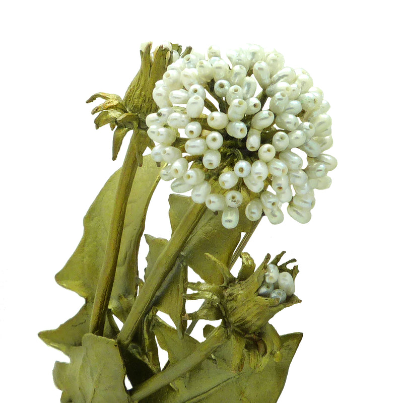 Dandelion Brooch Large Pin by Michael Michaud Nature Silver Seasons 5670 - ILoveThatGift