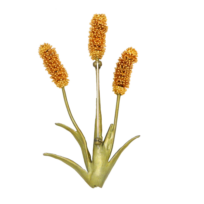 Gone to Seed Triple Seed Brooch Pin by Michael Michaud Nature Silver Seasons 5970 - ILoveThatGift