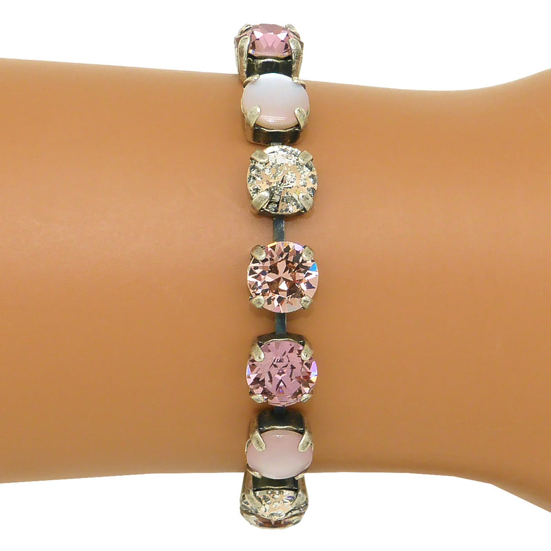 Dorata Handmade Pink Mother or Pearl Patina Bracelet wear with Mariana - ILoveThatGift