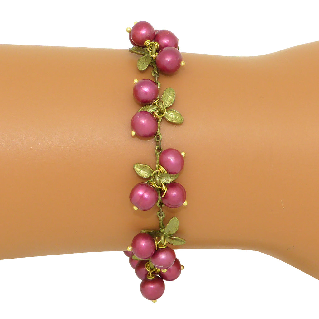 Cranberry Bracelet  by Michael Michaud Nature Silver Seasons 7105 - ILoveThatGift