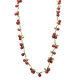 Cranberry Necklace by Michael Michaud Nature Silver Seasons 7784 - ILoveThatGift