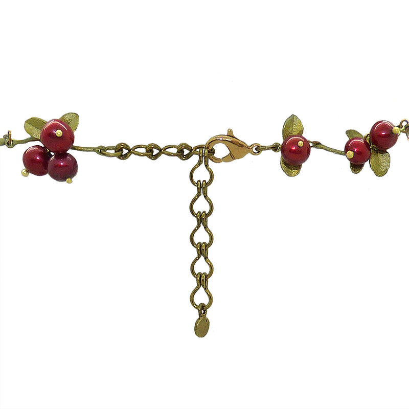 Cranberry Necklace by Michael Michaud Nature Silver Seasons 7784 - ILoveThatGift