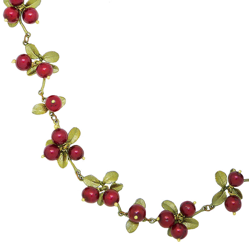 Cranberry Necklace by Michael Michaud Nature Silver Seasons 7784 - ILoveThatGift