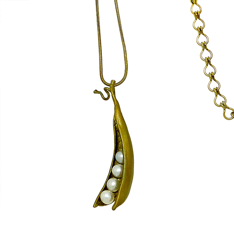 Peas in a Pod Green Michael Michaud Necklace Four 7839 - ILoveThatGift