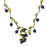 Blueberry Twig Necklace by Michael Michaud Nature Silver Seasons 7925 Blueberries - ILoveThatGift