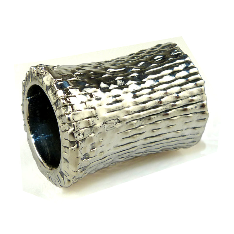 Simon Sebbag Sterling Silver Textured Slide Bead 79 for Leather Necklace - ILoveThatGift