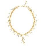 Rosemary Sprig Necklace Gold  by Michael Michaud 8325 Silver Seasons - ILoveThatGift