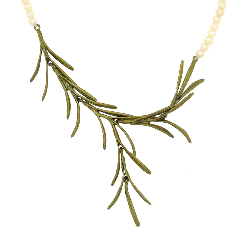 Rosemary Necklace on Pearls 18" by Michael Michaud 8326 - ILoveThatGift