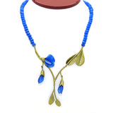 Blue Indigo Earrings  by Michael Michaud Nature Silver Seasons 3153 - ILoveThatGift