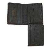 Ariat Western Mens Leather Shield Dark Brown Rowdy Bi-Fold Flipcase Wallet - ILoveThatGift