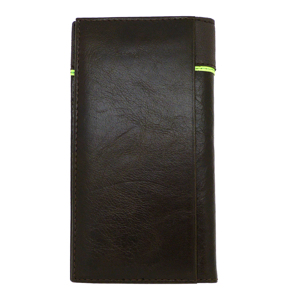 Ariat Western Mens Leather Shield Concho Rodeo Wallet - ILoveThatGift