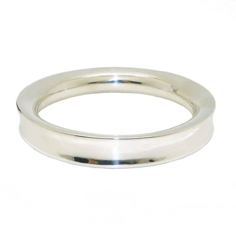 Simon Sebbag Smooth Concave Sterling Silver 925 Bangle Bracelet B1255 - ILoveThatGift