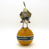 LAST ONE Mullanium Bird Croquet Ball Artists Jim Tori Mullan Handmade B421 - ILoveThatGift