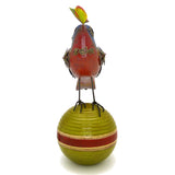 Mullanium Bunting Bird on  Croquet Ball Artists Jim Tori Mullan Steampunk Handmade - ILoveThatGift