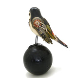 Mullanium Black Manakin Bird Fancy Ball Artists Jim Tori Mullan Steampunk Handmade - ILoveThatGift