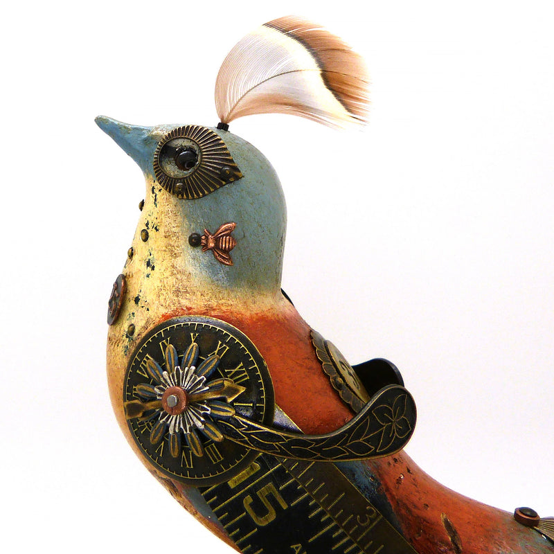 Mullanium Bird Croquet Ball Artists Jim Tori Mullan Steampunk Handmade B818 - ILoveThatGift