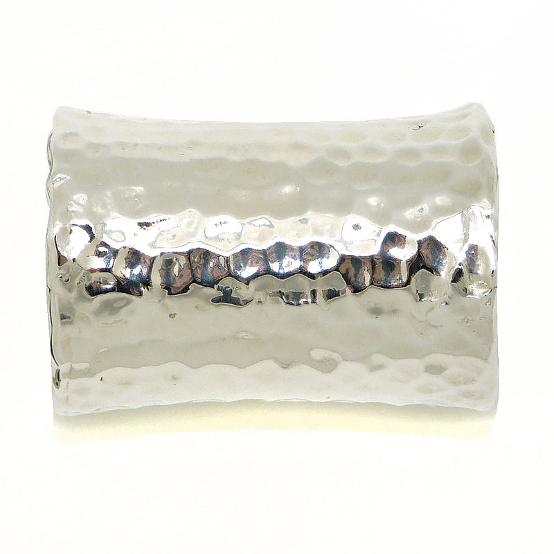 Simon Sebbag Sterling Silver Hammered Slide Bead 281 for Leather Necklace - ILoveThatGift