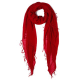 Chan Luu Scarf Soft Cashmere Silk Wrap Biking Red & Duster Bag - ILoveThatGift