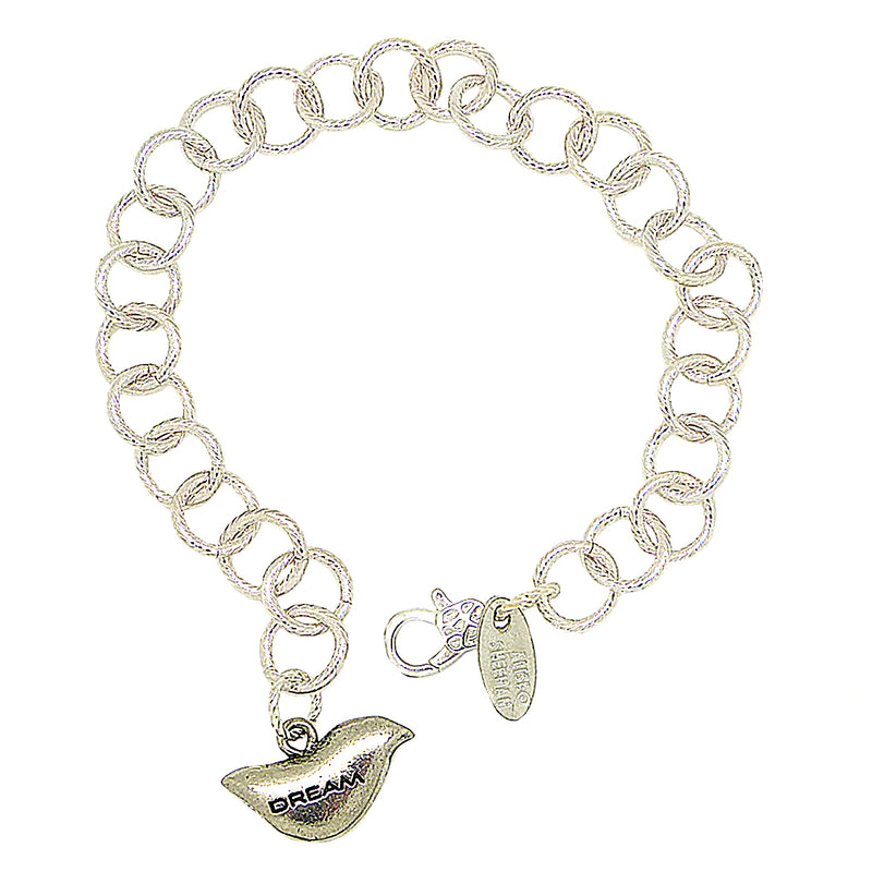 Wishnest Links Wishcharm Bracelet Dream Bird by Alise Sheehan - ILoveThatGift