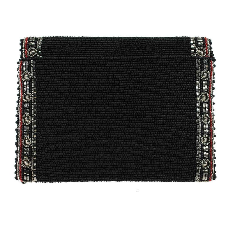 Mary Frances Bow Wow Beaded Embroidered French Bulldog Dog Mini Cross body Handbag - ILoveThatGift