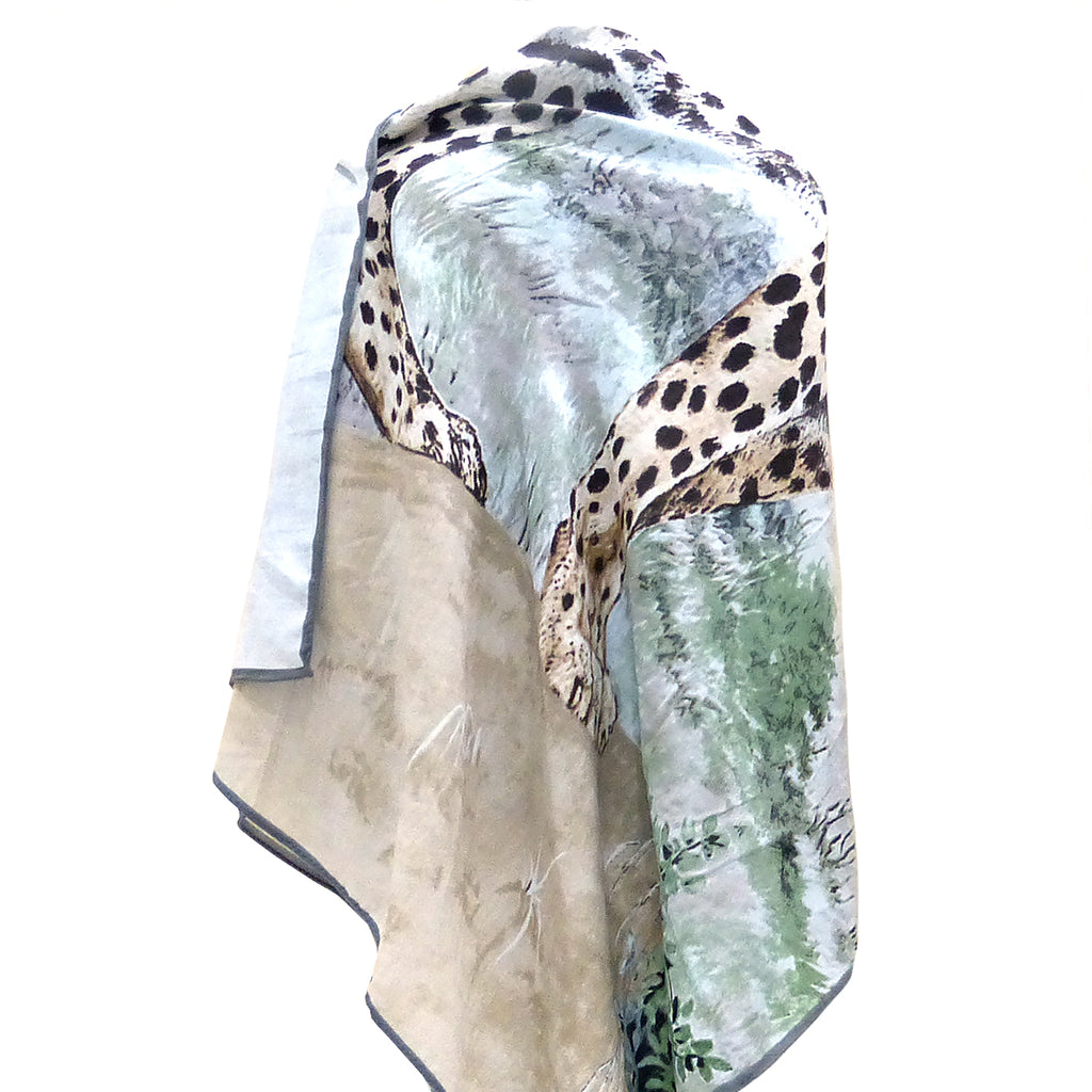 Delightful orange pashmina shawl made from cashmere and silk Delightful orange pashmina shawl made from cashmere and silk
