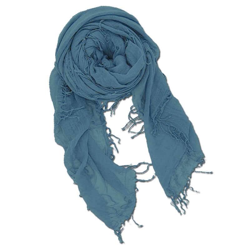 Chan Luu Scarf Soft Cashmere Silk Wrap Cloud Gray Grey & Duster Bag - ILoveThatGift