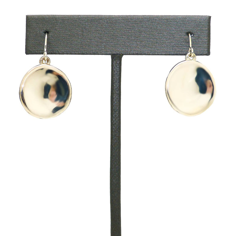 Simon Sebbag Sterling Silver 925 Thumb Print Wire Drop Earrings E241 - ILoveThatGift