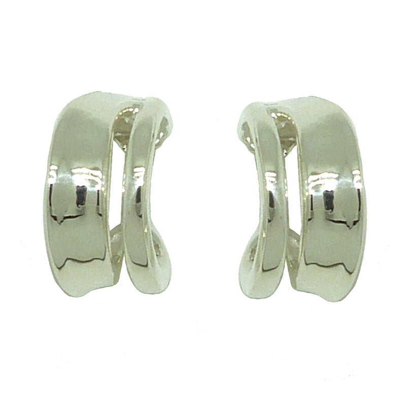 Simon Sebbag Open Smooth Double Hoop Pierced Earrings E2932 - ILoveThatGift