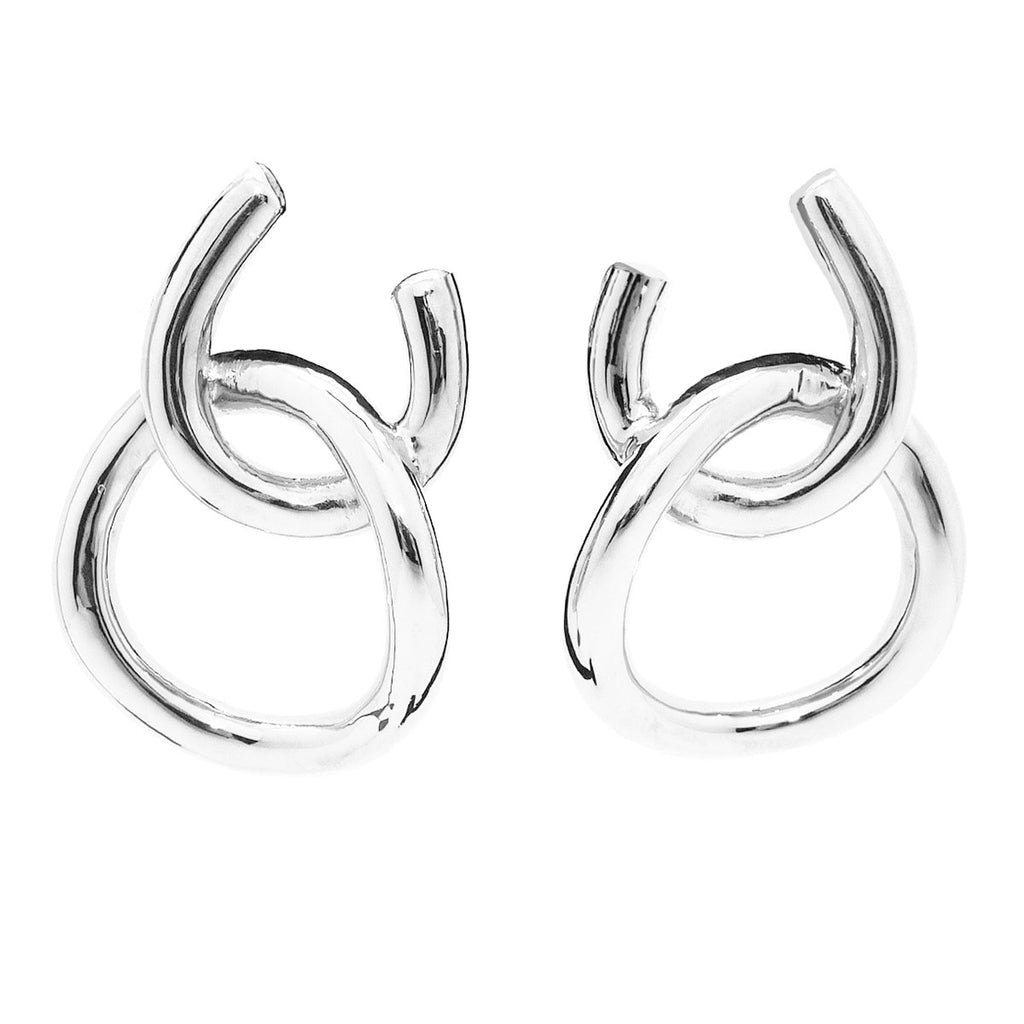 Simon Sebbag Sterling Silver Double Open Circle Earring E2950 - ILoveThatGift